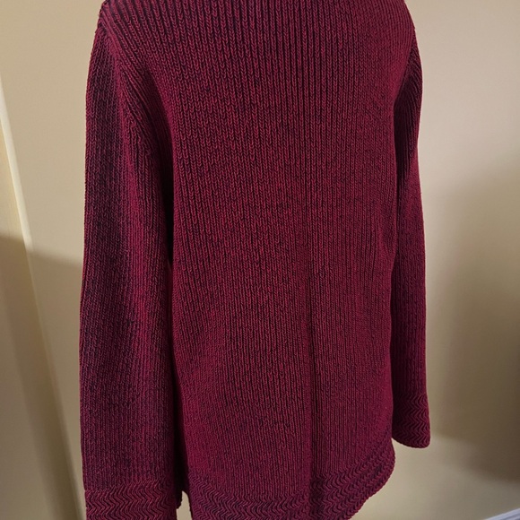 Style&Co bell sleeve cotton sweater -M - Picture 9 of 10